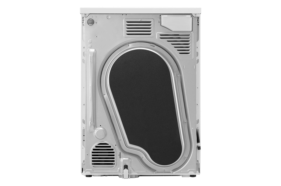 LG 9kg DUAL Inverter Warmtepomp Droger Wit | Eco Hybrid™ | Allergy Care™ | Auto Cleaning Condenser, RH90V5AV6N