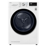 9kg DUAL Inverter Warmtepomp Droger Wit | Eco Hybrid™ | Allergy Care™ | Auto Cleaning Condenser