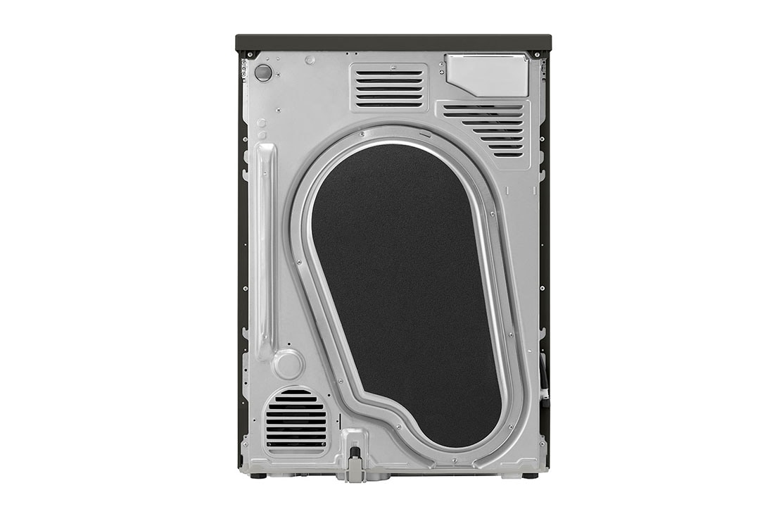 LG 9kg DUAL Inverter Warmtepomp Droger Zwart |Eco Hybrid™ | Allergy Care™ | Auto Cleaning Condenser, RH90V9ZVEN