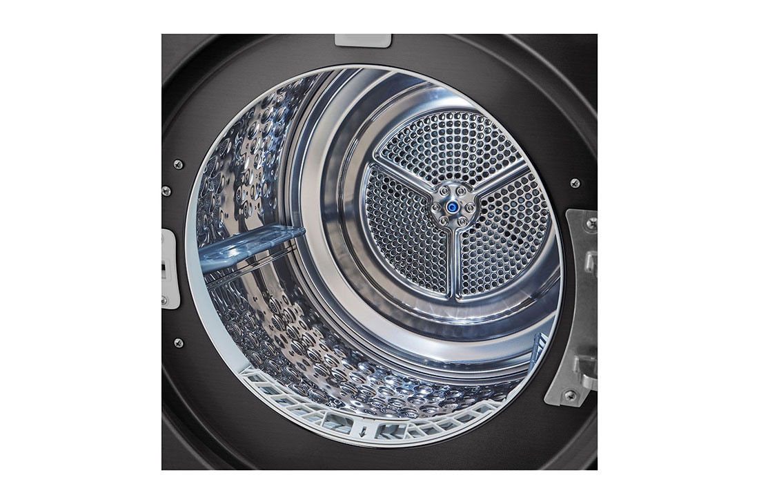 LG 9kg DUAL Inverter Warmtepomp Droger Zwart |Eco Hybrid™ | Allergy Care™ | Auto Cleaning Condenser, RH90V9ZVEN