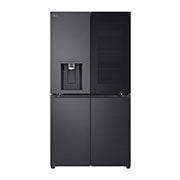 LG 638L Amerikaanse koelkast Zwart | InstaView™ | DoorCooling+™ | Craft Ice™, GMG960EVEE