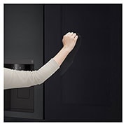 LG 628L Amerikaanse koelkast Zwart | InstaView™ | ThinQ™ | DoorCooling+™, GSGV80EPLD