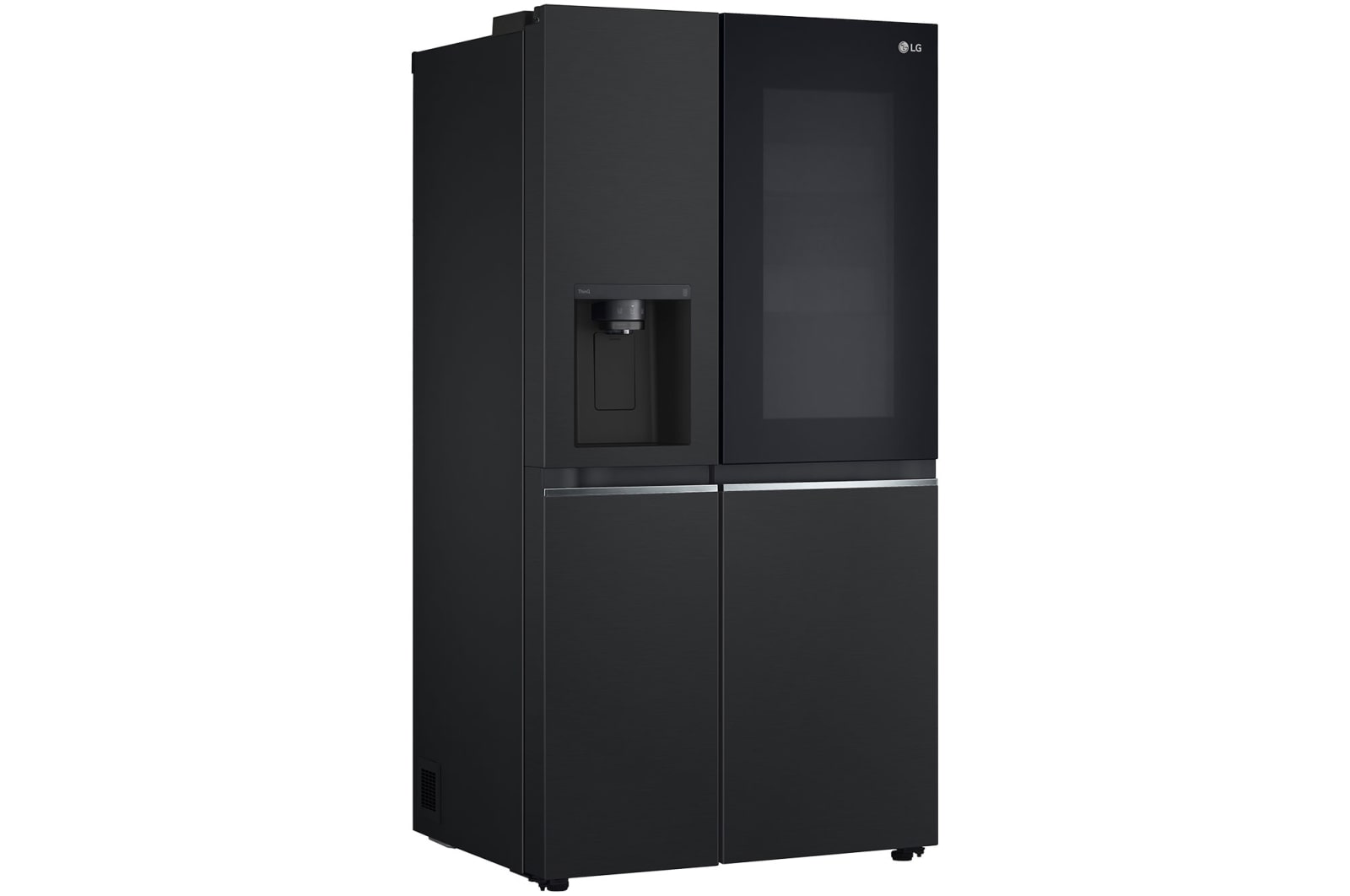 LG 628L Amerikaanse koelkast Zwart | InstaView™ | ThinQ™ | DoorCooling+™, GSGV80EPLD