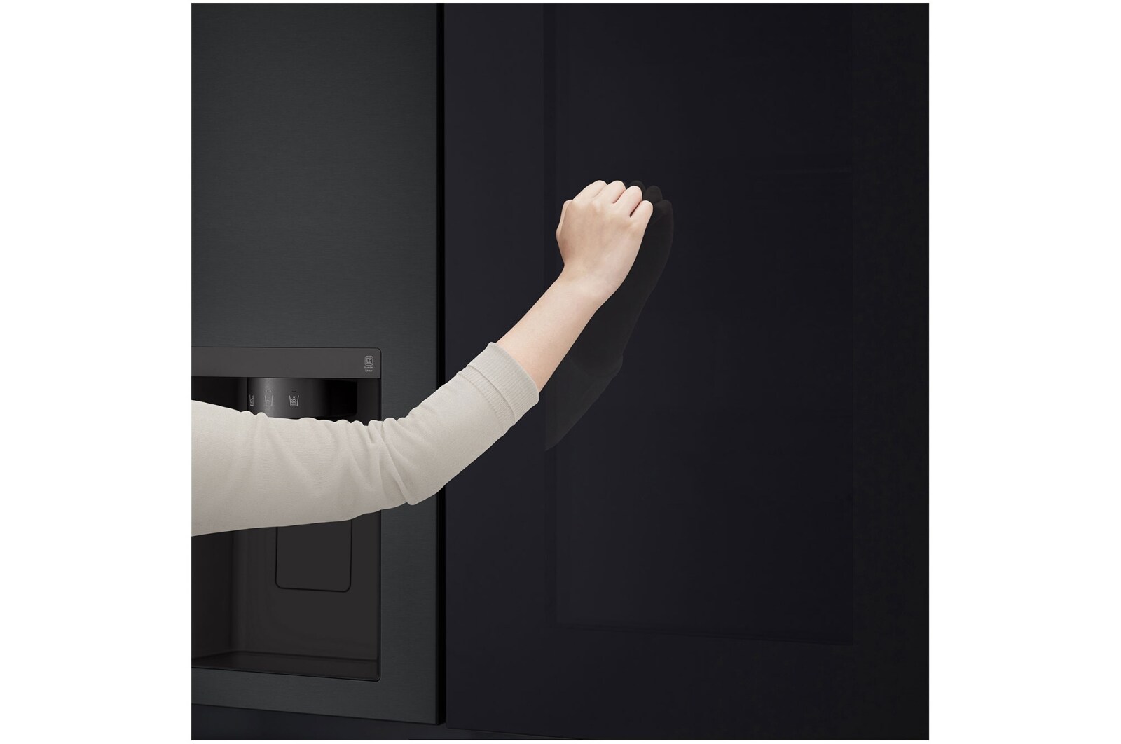 LG 628L Amerikaanse koelkast Zwart | InstaView™ | ThinQ™ | DoorCooling+™, GSGV80EPLD
