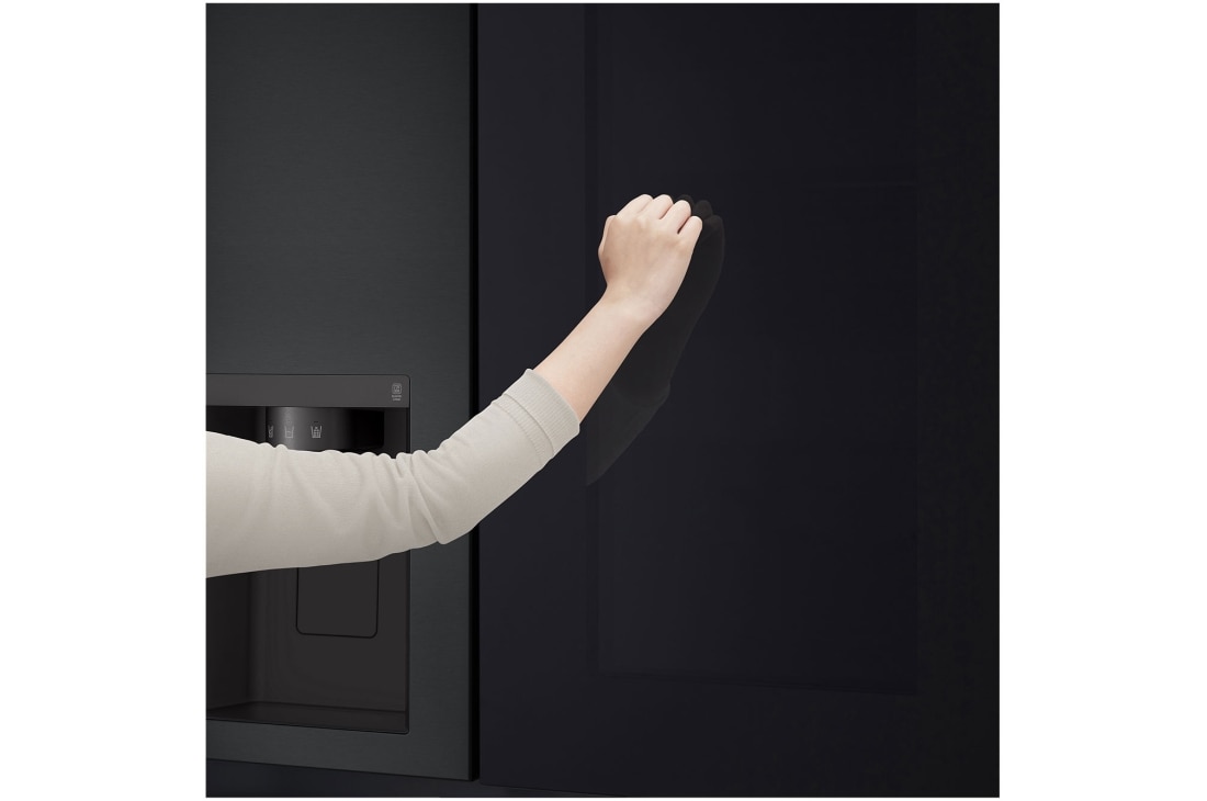 LG 628L Amerikaanse koelkast Zwart | InstaView™ | ThinQ™ | DoorCooling+™, GSGV80EPLD