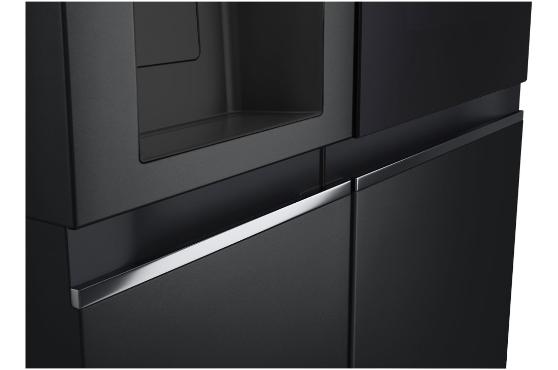 LG 628L Amerikaanse koelkast Zwart | InstaView™ | ThinQ™ | DoorCooling+™, GSGV80EPLD