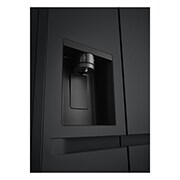LG 641L Amerikaanse koelkast Zwart | ThinQ™ | Uvnano™ | FRESH Converter™, GSLC41EPPE