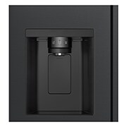 LG 641L Amerikaanse koelkast Zwart | ThinQ™ | Uvnano™ | FRESH Converter™, GSLC41EPPE
