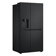 LG 641L Amerikaanse koelkast Zwart | ThinQ™ | Uvnano™ | FRESH Converter™, GSLC41EPPE