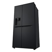 LG 641L Amerikaanse koelkast Zwart | ThinQ™ | Uvnano™ | FRESH Converter™, GSLC41EPPE
