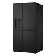 LG 641L Amerikaanse koelkast Zwart | ThinQ™ | Uvnano™ | FRESH Converter™, GSLC41EPPE