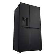 LG 641L Amerikaanse koelkast Zwart | ThinQ™ | Uvnano™ | FRESH Converter™, GSLC41EPPE