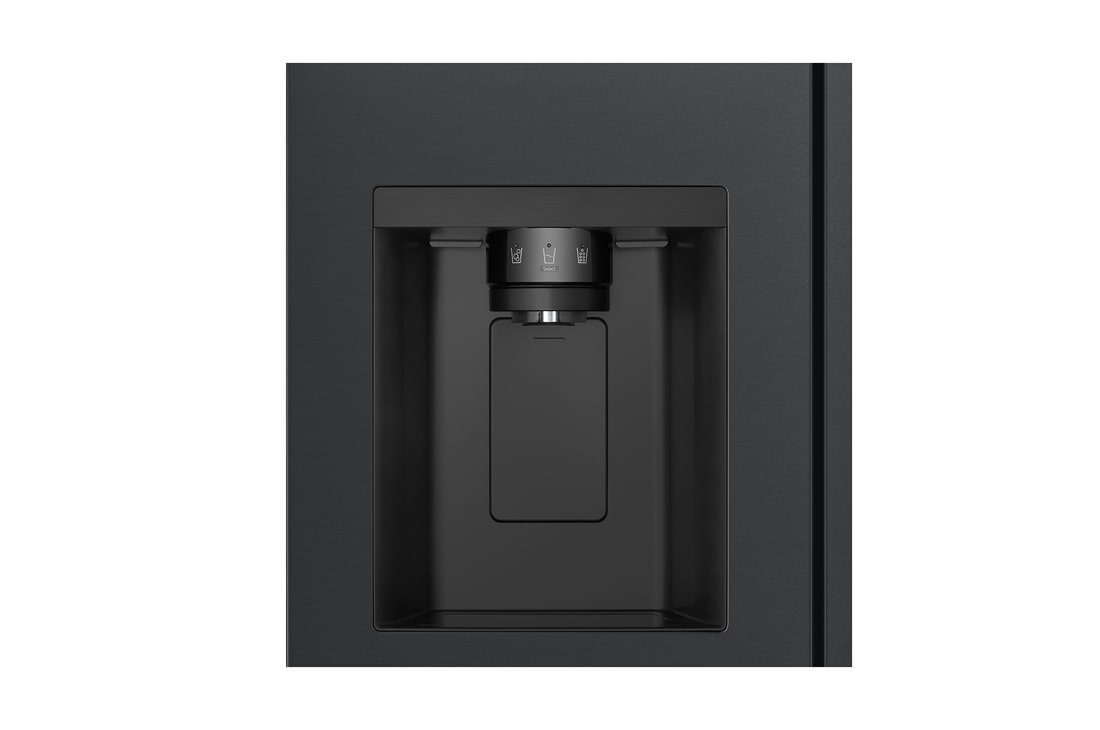 LG 641L Amerikaanse koelkast Zwart | ThinQ™ | Uvnano™ | FRESH Converter™, GSLC41EPPE