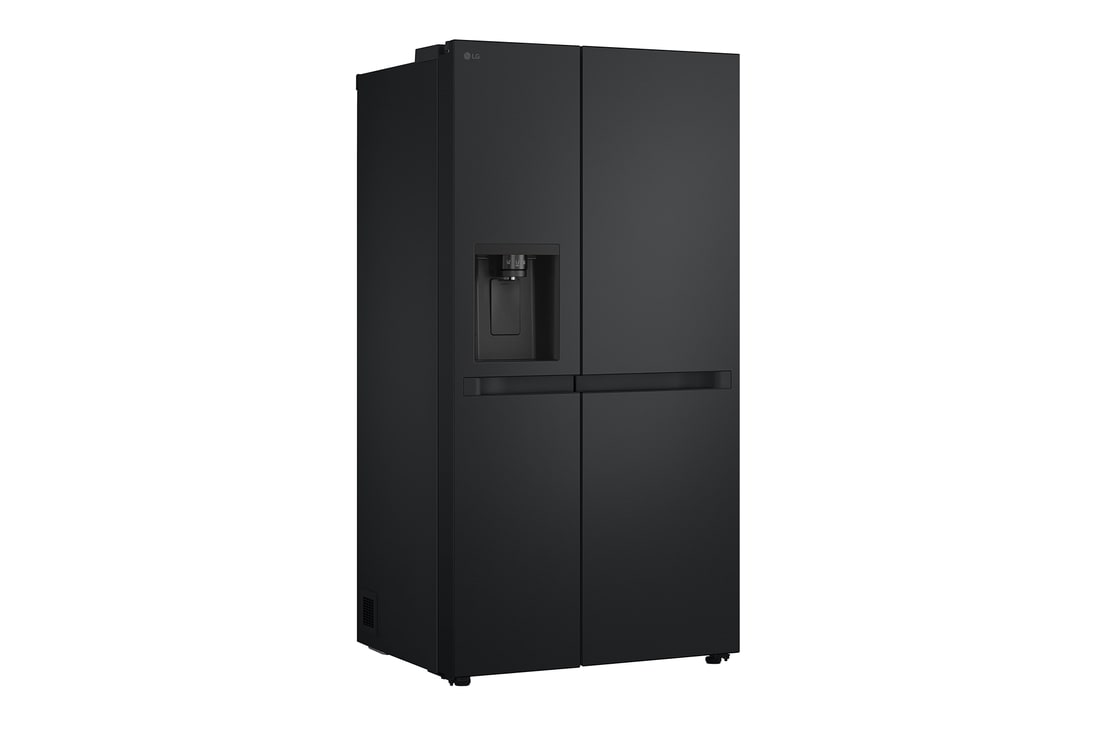 LG 641L Amerikaanse koelkast Zwart | ThinQ™ | Uvnano™ | FRESH Converter™, GSLC41EPPE
