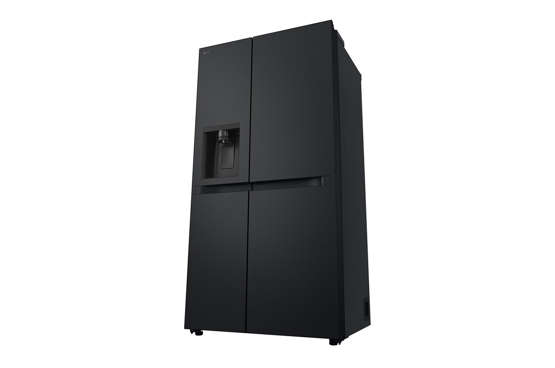 LG 641L Amerikaanse koelkast Zwart | ThinQ™ | Uvnano™ | FRESH Converter™, GSLC41EPPE