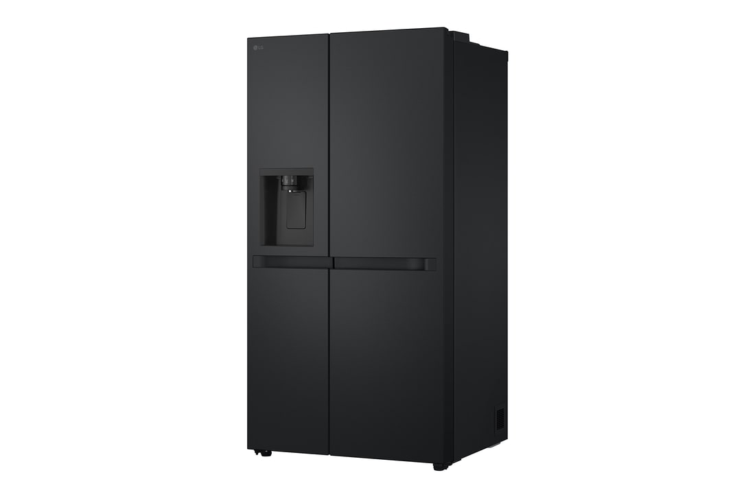 LG 641L Amerikaanse koelkast Zwart | ThinQ™ | Uvnano™ | FRESH Converter™, GSLC41EPPE
