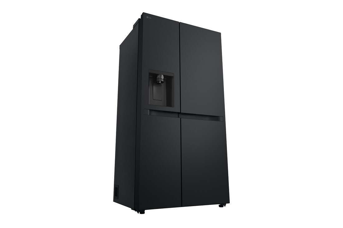 LG 641L Amerikaanse koelkast Zwart | ThinQ™ | Uvnano™ | FRESH Converter™, GSLC41EPPE