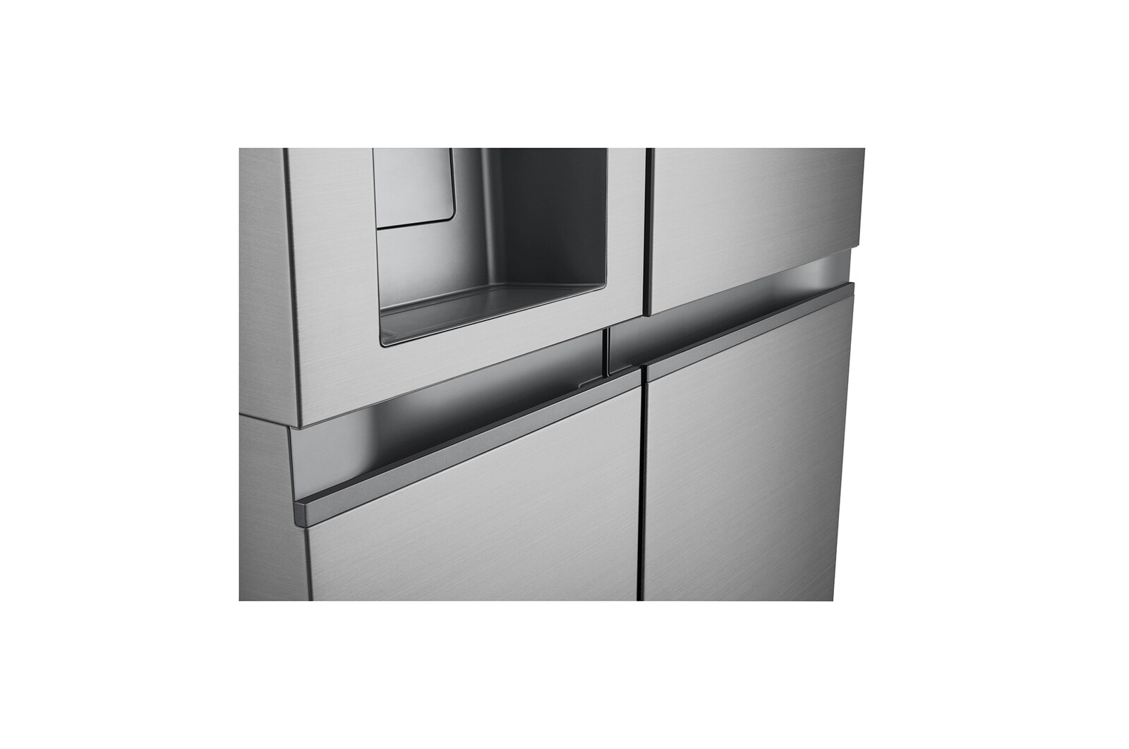 LG 628L Amerikaanse koelkast Zilver | ThinQ™ | Uvnano™ | FRESH Converter™, GSLE81PYBD