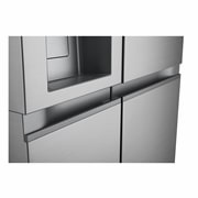 LG 628L Amerikaanse koelkast Zilver | ThinQ™ | Uvnano™ | FRESH Converter™, GSLE81PYBD