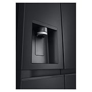 LG 628L Amerikaanse koelkast Zwart | ThinQ™ | Uvnano™ | FRESH Converter™, GSLE91EVAC