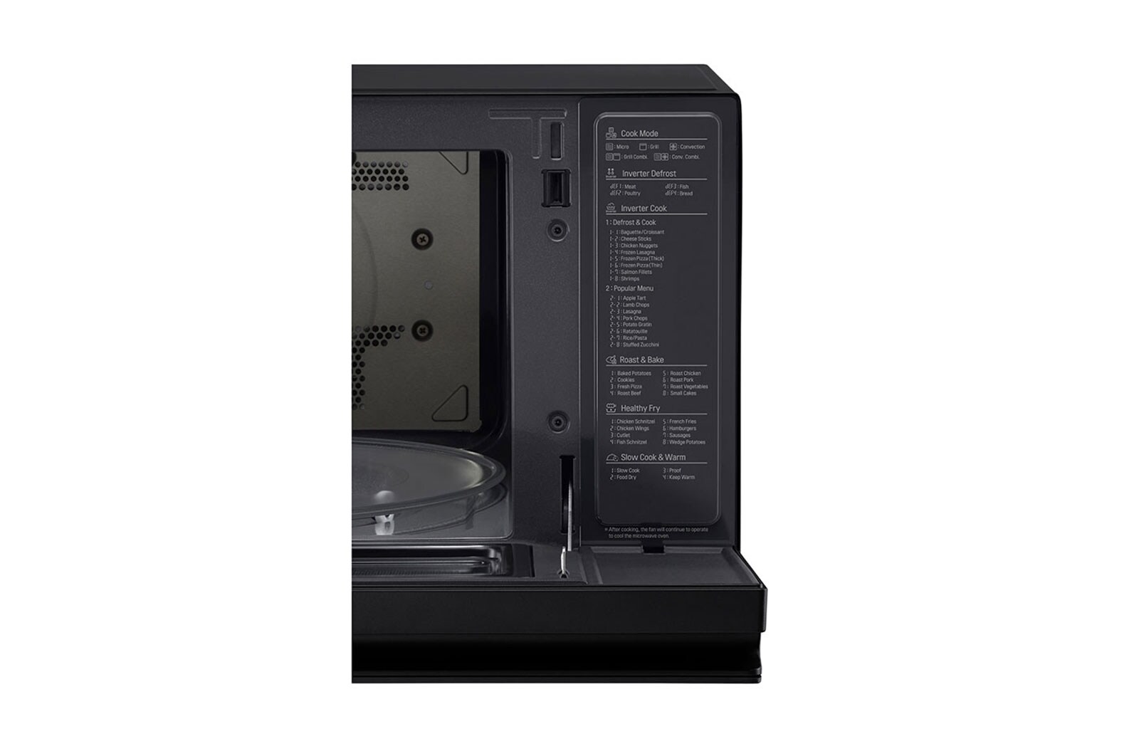 LG 39L Smart Inverter Magnetron Zwart | Infrared Heating™ | EasyClean™, MJ3965BIB