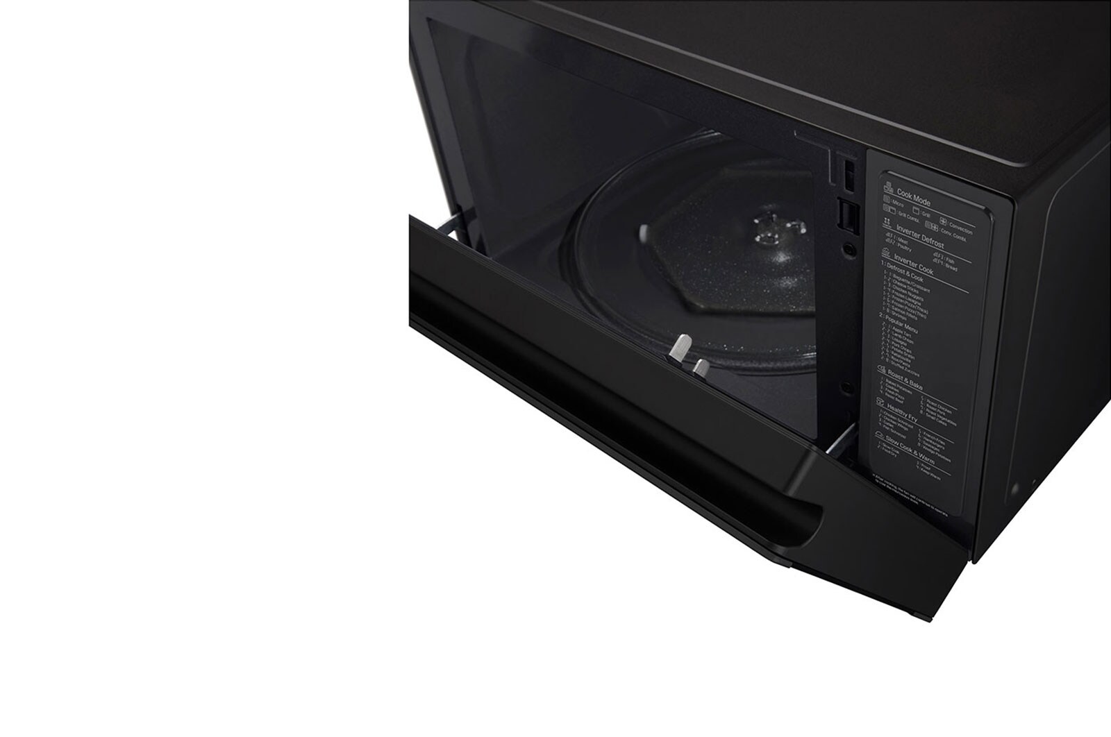 LG 39L Smart Inverter Magnetron Zwart | Infrared Heating™ | EasyClean™, MJ3965BIB