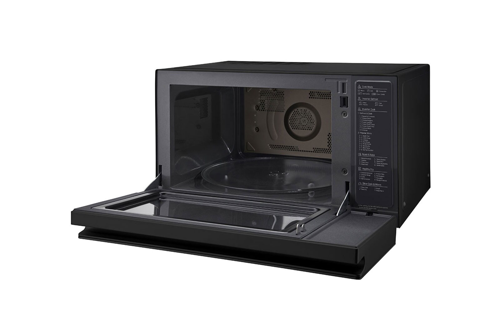 LG 39L Smart Inverter Magnetron Zwart | Infrared Heating™ | EasyClean™, MJ3965BIB