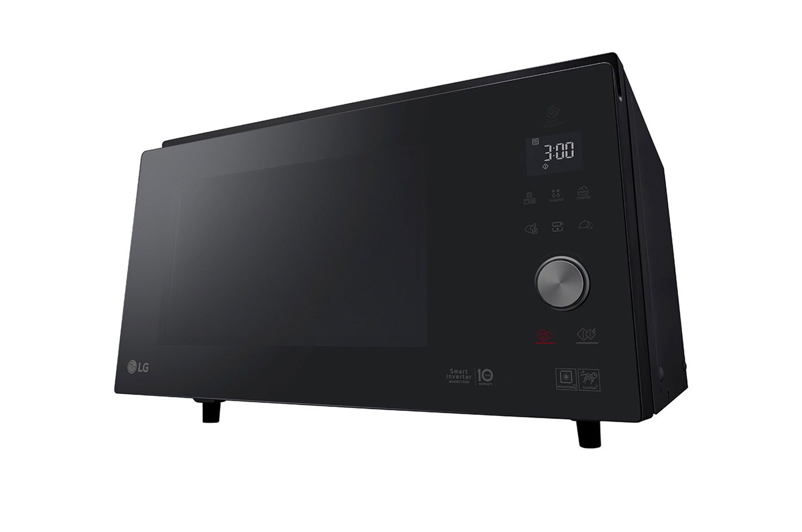LG 39L Smart Inverter Magnetron Zwart | Infrared Heating™ | EasyClean™, MJ3965BIB