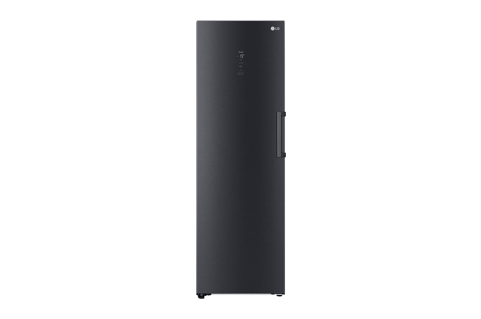 Voorkant van 324L Vriezer vrijstaand Antraciet | Total No Frost | Multi Air Flow | Inverter Linear Compressor - GFM61MCCSF