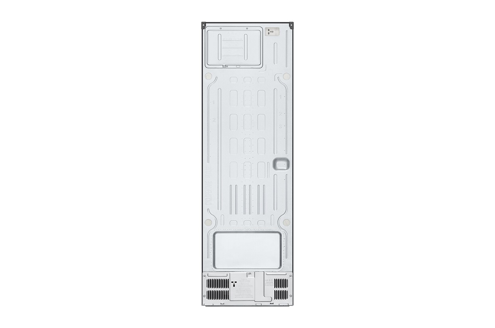 LG 324L Vriezer vrijstaand Antraciet | Total No Frost | Multi Air Flow | Inverter Linear Compressor, GFM61MCCSF