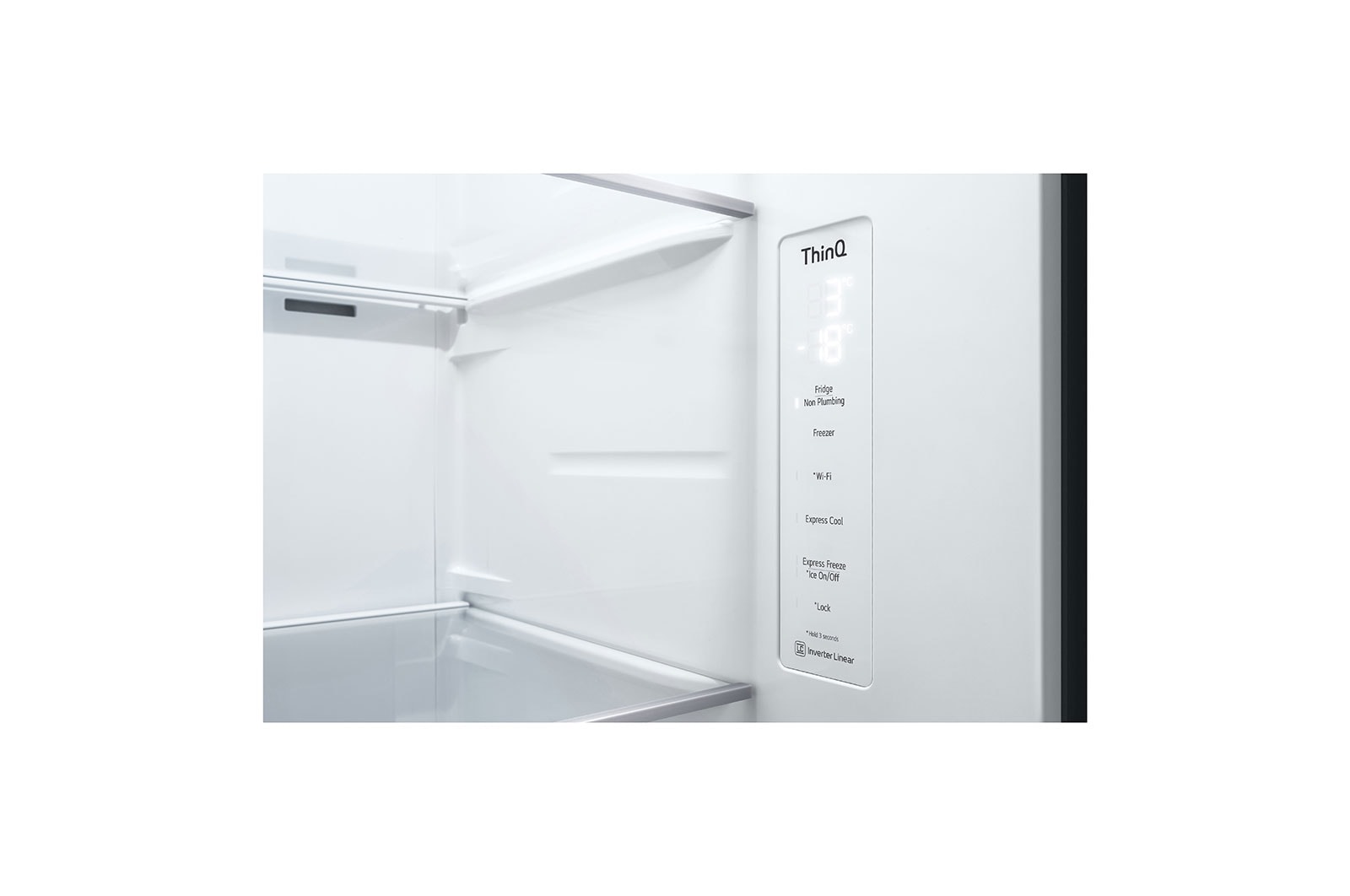 LG 635L inhoud | InstaView™ Door-in-Door™ | DoorCooling+™ | FreshBalancer™ | Total No Frost  | Inverter Linear Compressor, GSXV81MCLE