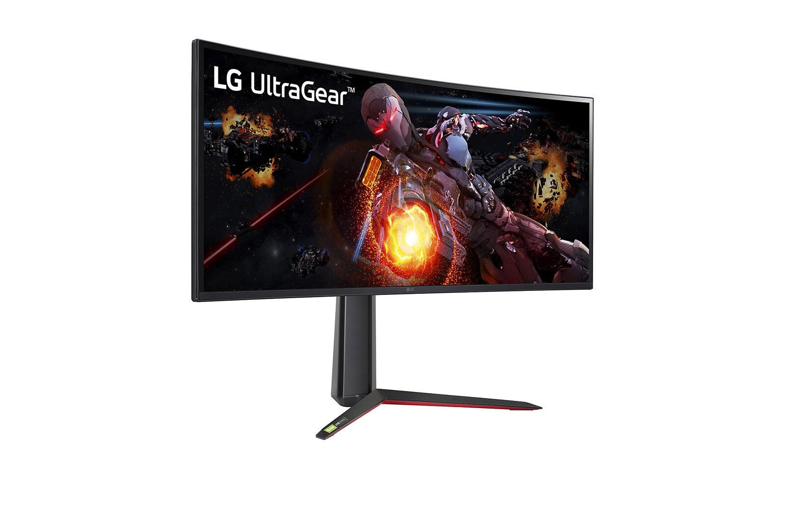 LG 34” UltraGear™ Nano IPS 1ms gamingmonitor met NVIDIA® G-SYNC® ULTIMATE, 34GP950G-B
