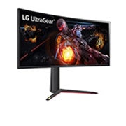 LG 34” UltraGear™ Nano IPS 1ms gamingmonitor met NVIDIA® G-SYNC® ULTIMATE, 34GP950G-B