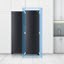 Feature card van 386 L koelkast AntracietLinearCooling™ DoorCooling™ Inverter Linear Compressor GLM71MCCSF