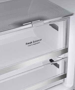 Feature card van 386 L koelkast AntracietLinearCooling™ DoorCooling™ Inverter Linear Compressor GLM71MCCSF