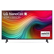 LG 43 Inch LG NanoCell AI NANO81 4K Smart TV 2024, 43NANO81T6A