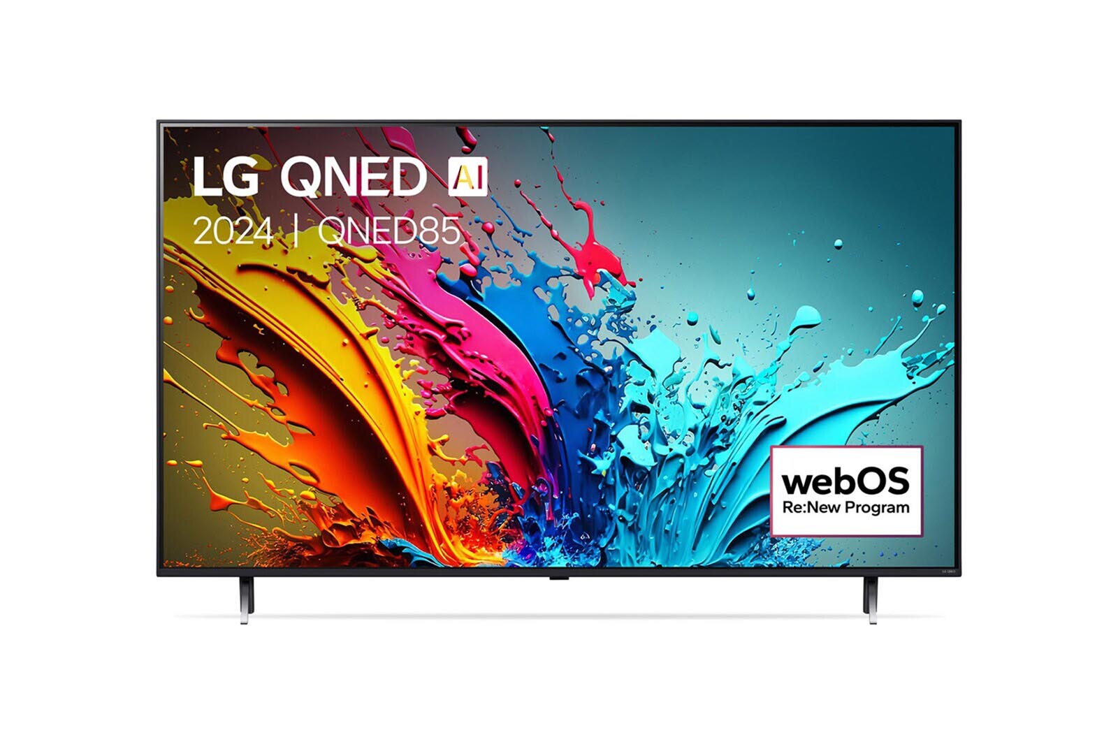 LG QNED85 AI 4K Smart TV 2024, 50 inch 50QNED85T6A met Alpha 8 AI-processor 4K en WebOS