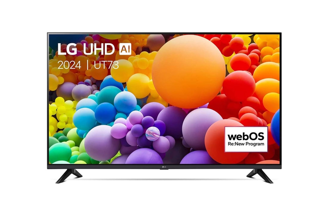 LG 43 Inch LG UHD AI UT73 4K Smart TV 2024, 43UT73006LA