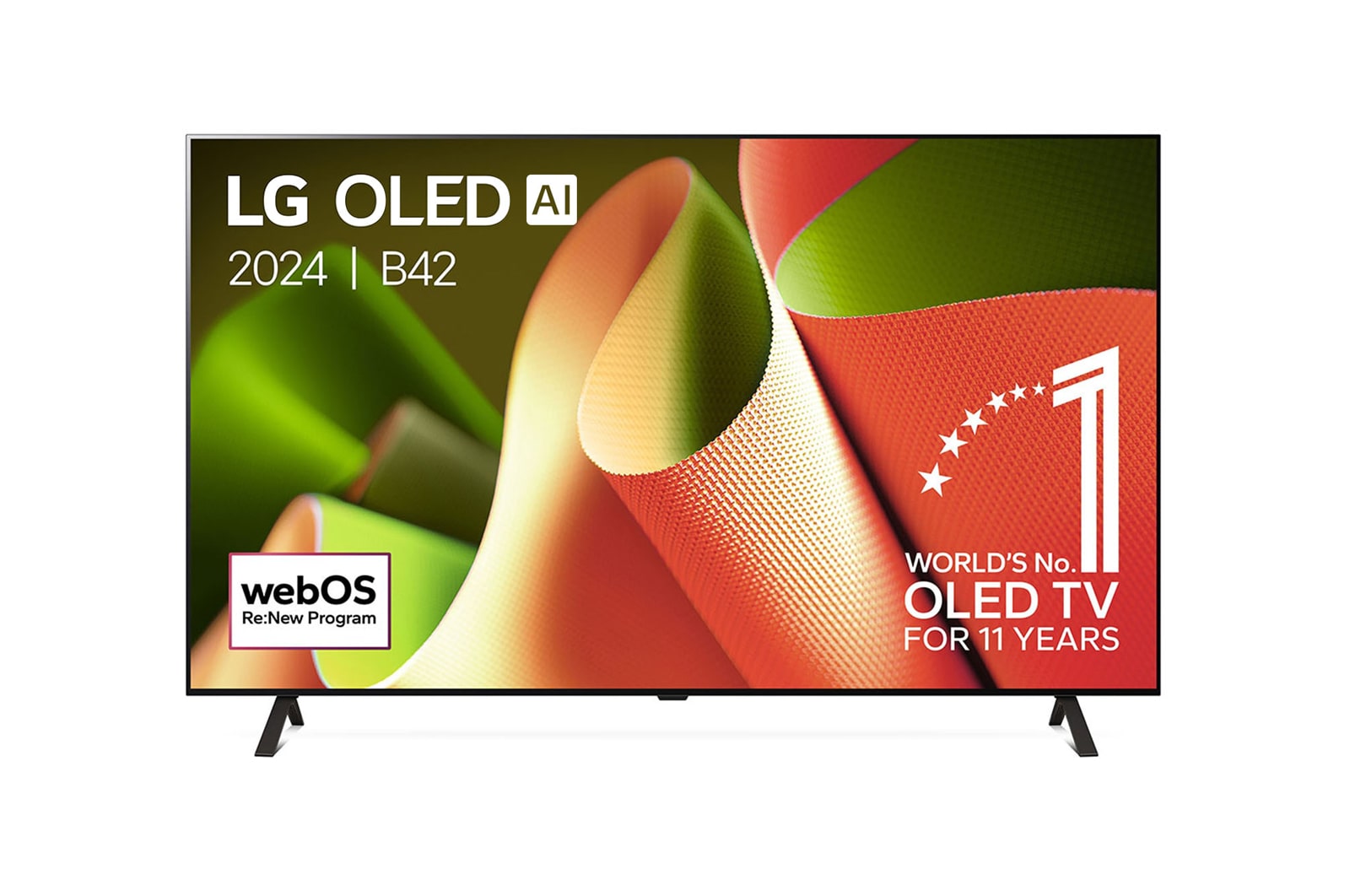 LG 55 Inch LG OLED AI B4 4K Smart TV OLED55B4, OLED55B4ELA