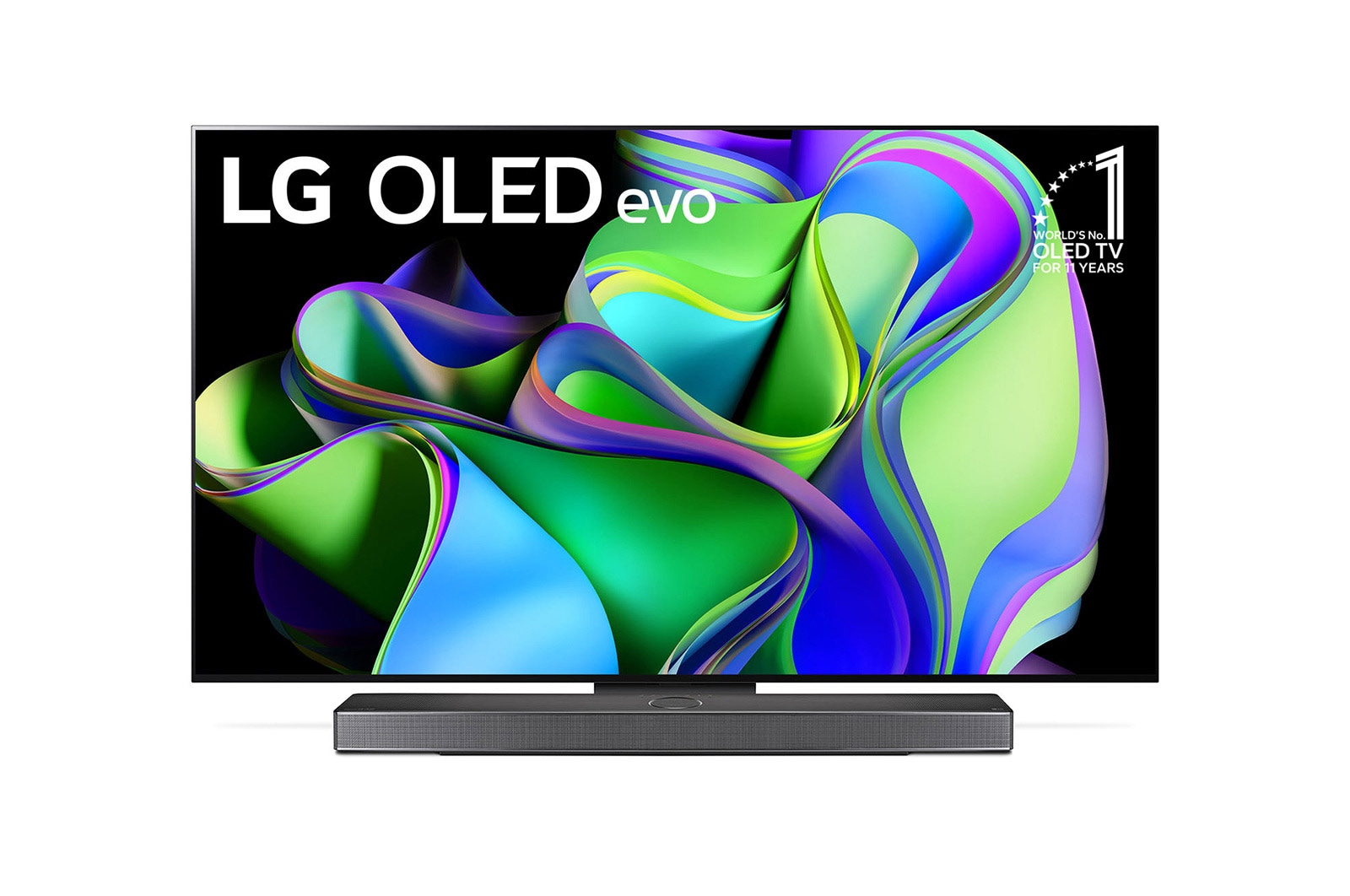 LG 65 inch LG OLED evo C3 4K Smart TV - OLED65C34LA, OLED65C34LA