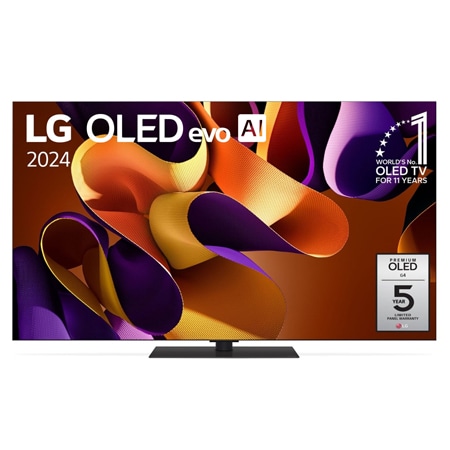 LG OLED evo G4 AI 4K Smart TV 2024, 65 inch OLED65G46LS met Alpha 11 AI-processor 4K  en WebOS