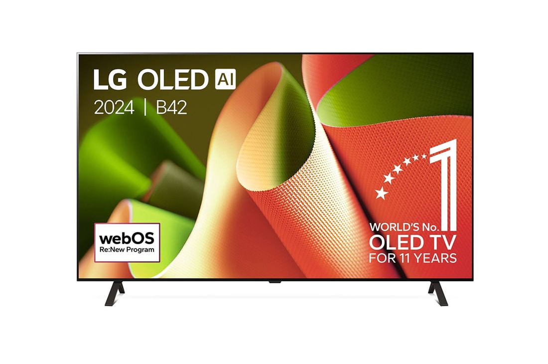 LG 77 Inch LG OLED AI B4 4K Smart TV OLED77B4, OLED77B4ELA