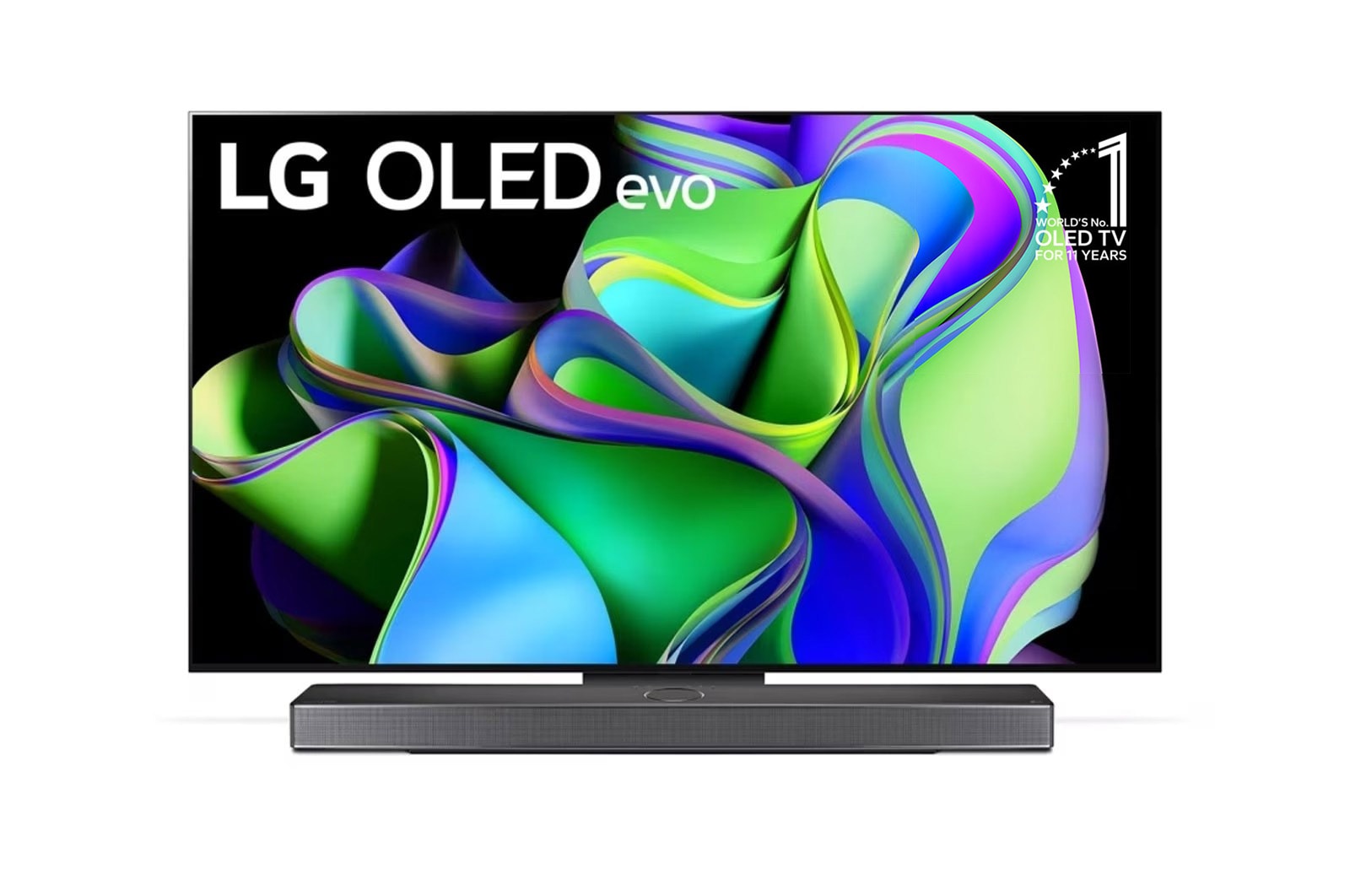 LG 77 inch LG OLED evo C3 4K Smart TV - OLED77C35LA, OLED77C35LA