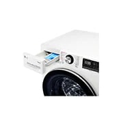 LG 8 kg Wasmachine - Wit. TurboWash™ | 360˚ AI | DD™ Steam™, GC3V708S2