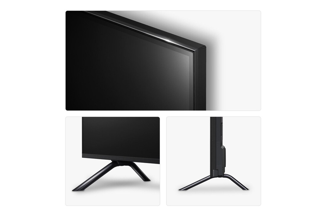Side view of LG UHD TV, UT90