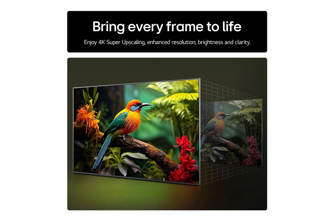 LG 98 Inch LG UHD AI UT90 4K Smart TV 2024 & DSG10TY 3.1 kanaal , 98UT91006LA.DSG10TY