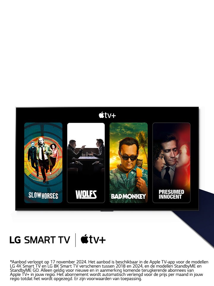 Afbeelding van Apple TV-titelbeelden op LG TV