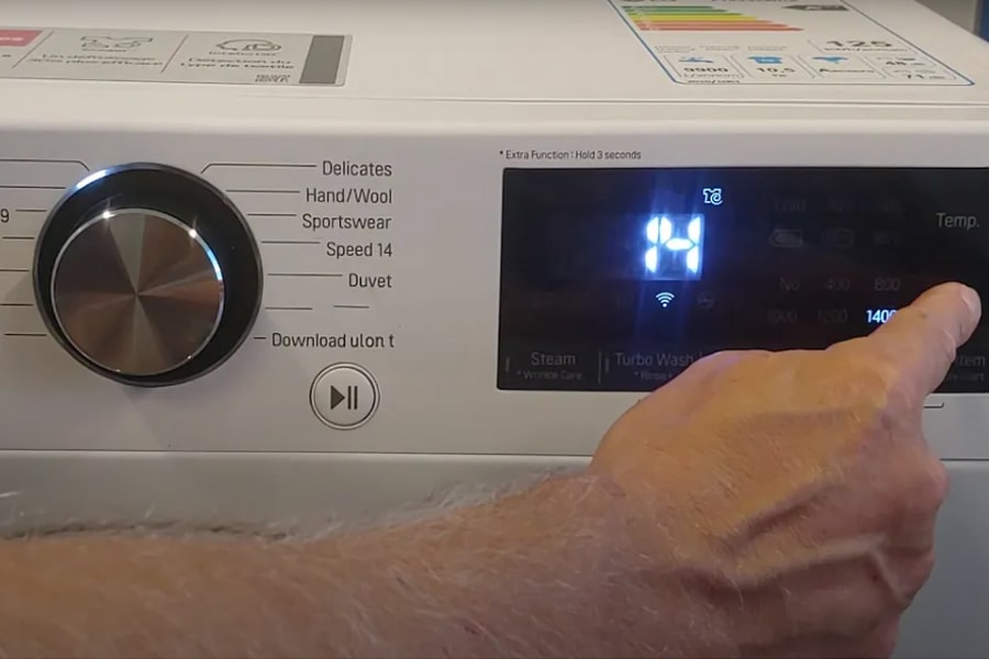 [LG Washer] - How to use Spin only & Drain Only