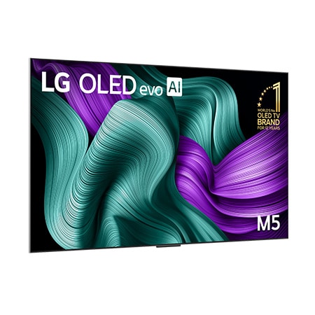 LG 83 Inch LG OLED evo AI M5 4K Smart TV with True Wireless Video & Audio Transfer, OLED83M56LA