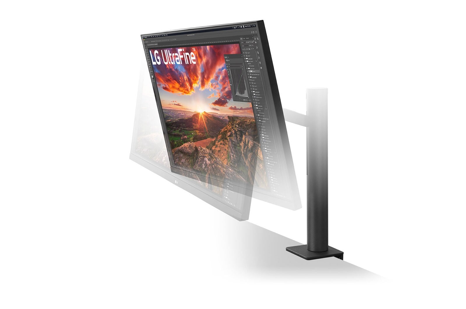 LG Monitor UHD 4K Ergo IPS de 31.5" con USB Tipo-C™, 32UN880-B